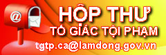 Hộp thư tố giác tội phạm